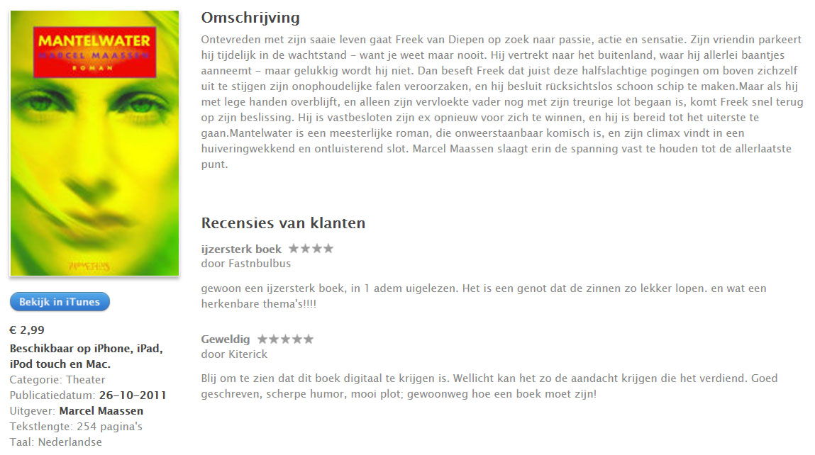 roman Mantelwater Marcel Maassen op iTunes